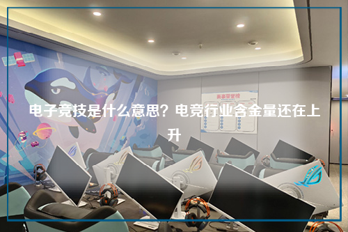 电子竞技是什么意思?电竞行业含金量还在上升